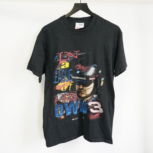 (L) Vintage Dale Earnhardt Sr. Nascar T-Shirt Men's L Competitors View Black Racing
