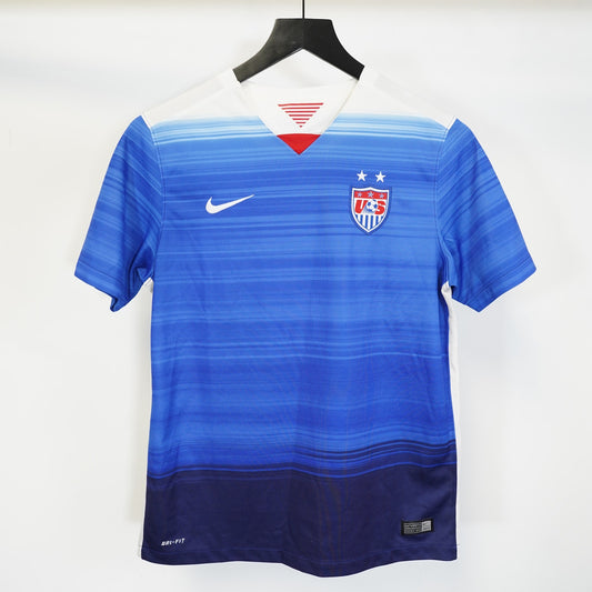 (Women's XL) Nike USA Soccer Jersey 2015 World Cup Women's XL Blue USWNT Futbol Kit
