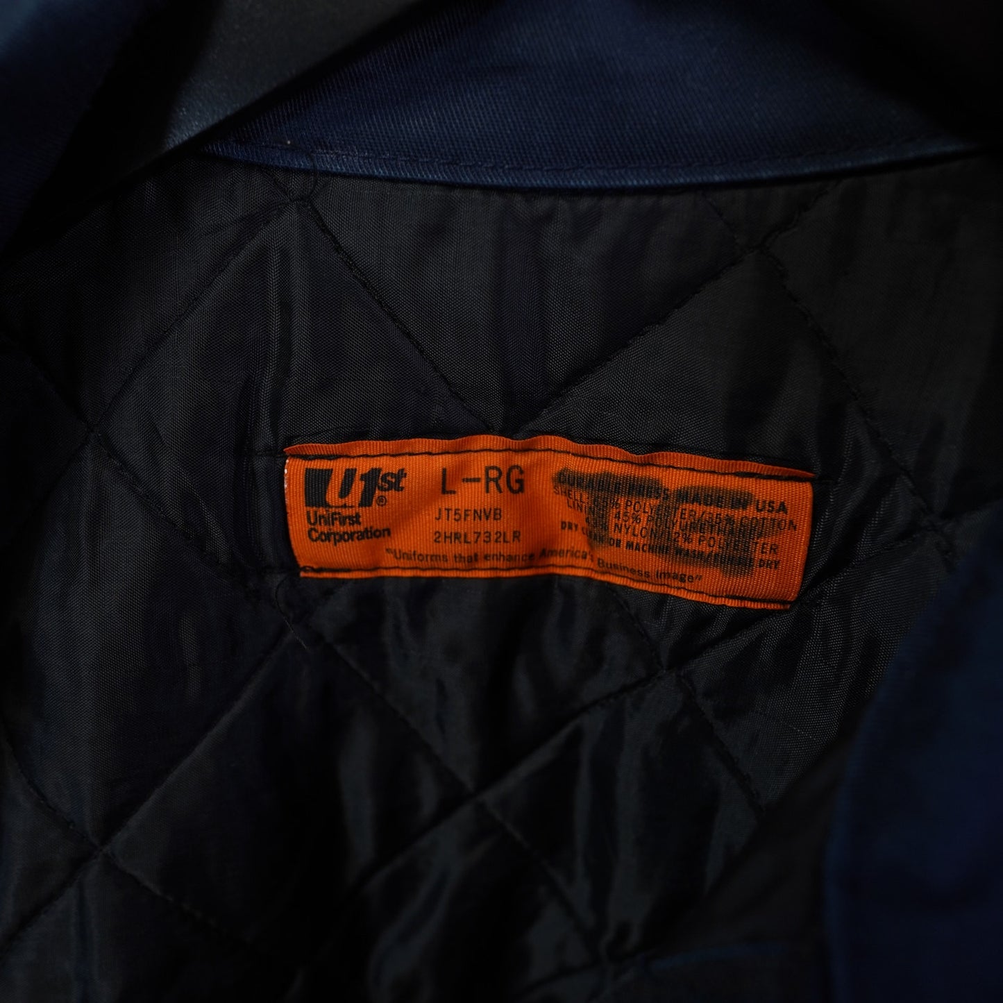 (L) Vintage Space Center Houston Nasa Space Bomber Jacket Men's L Blue U1st Workwear