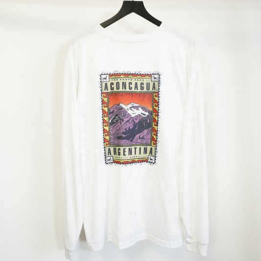 (L) Vintage 90s The North Face Aconcagua Long Sleeve T-Shirt Men's L Gorpcore Hiking