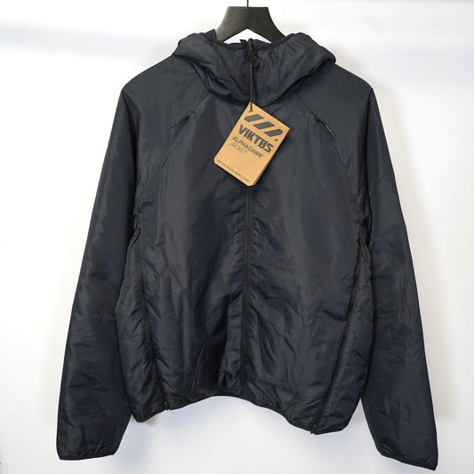 (S) Viktos Alphadawn XP Hooded Puffer Jacket Mens S Black New w/tags Tactical Hiking