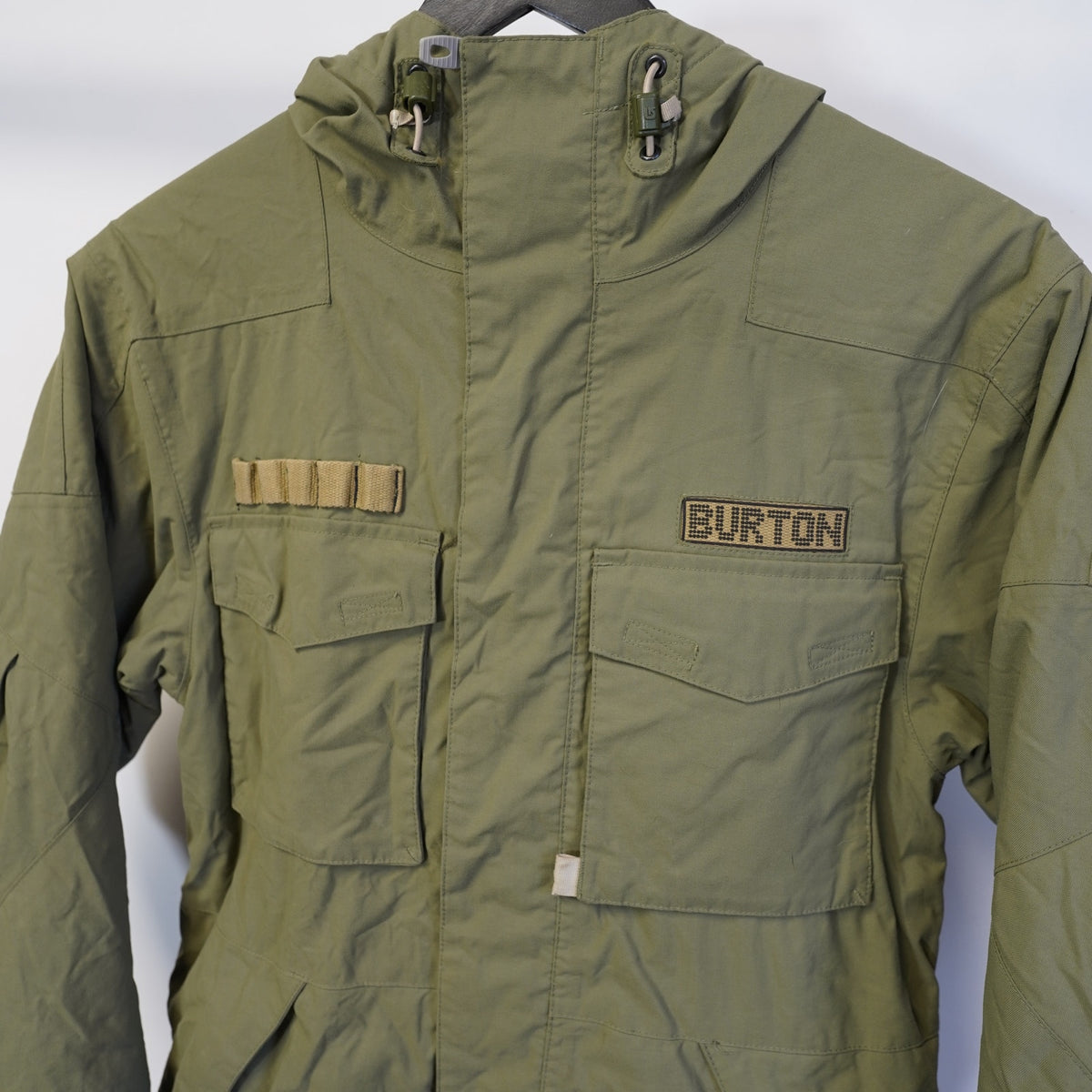 (Kids M) Burton Kids Ski Snowboarding Puffer Jacket Boys Youth M Olive Green Gorpcore