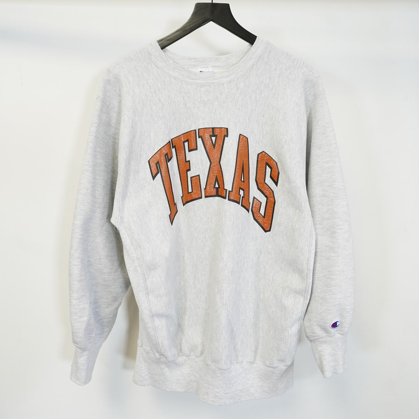 (L/XL) Vintage Texas Longhorns Champion Reverse Weave Sweatshirt Men's L/XL Gray