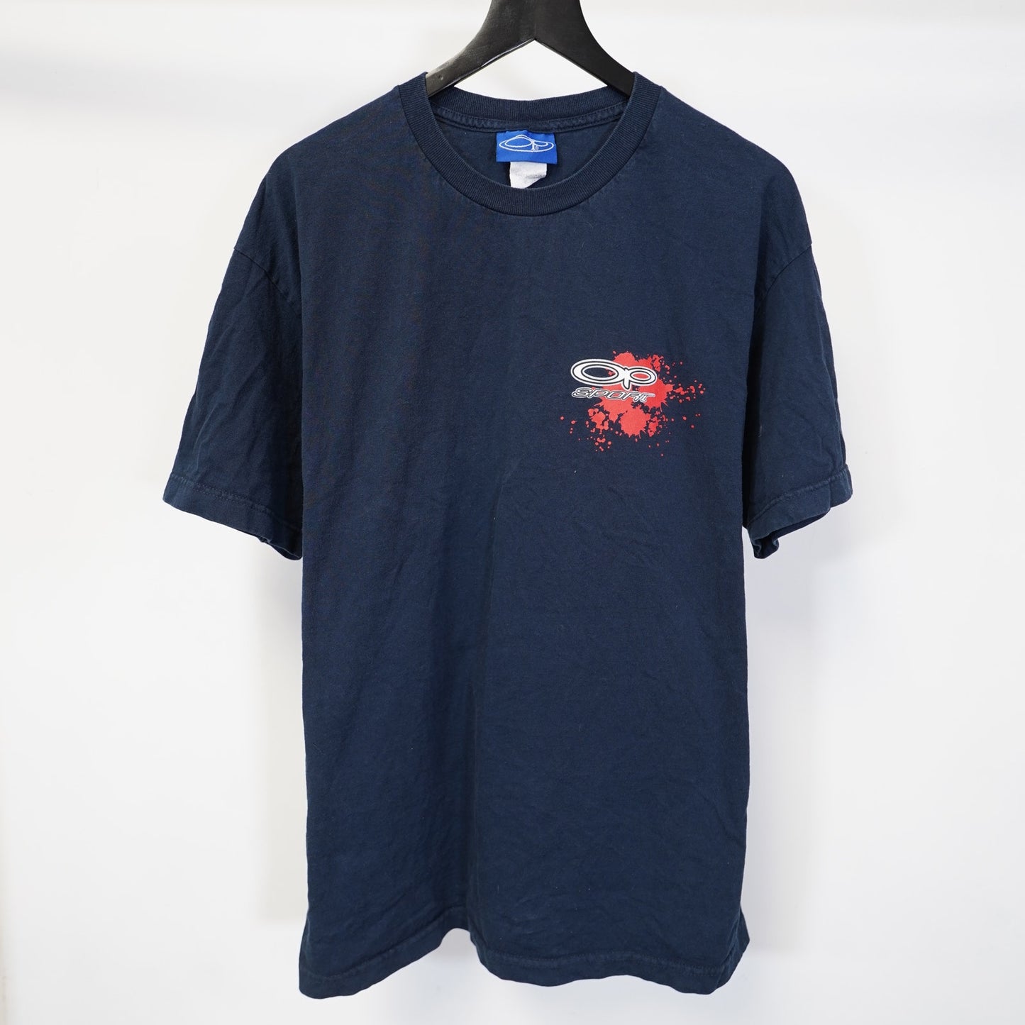 (XL) Vintage Ocean Pacific International Surf T-Shirt Men's XL Blue Y2K Skate 2000s