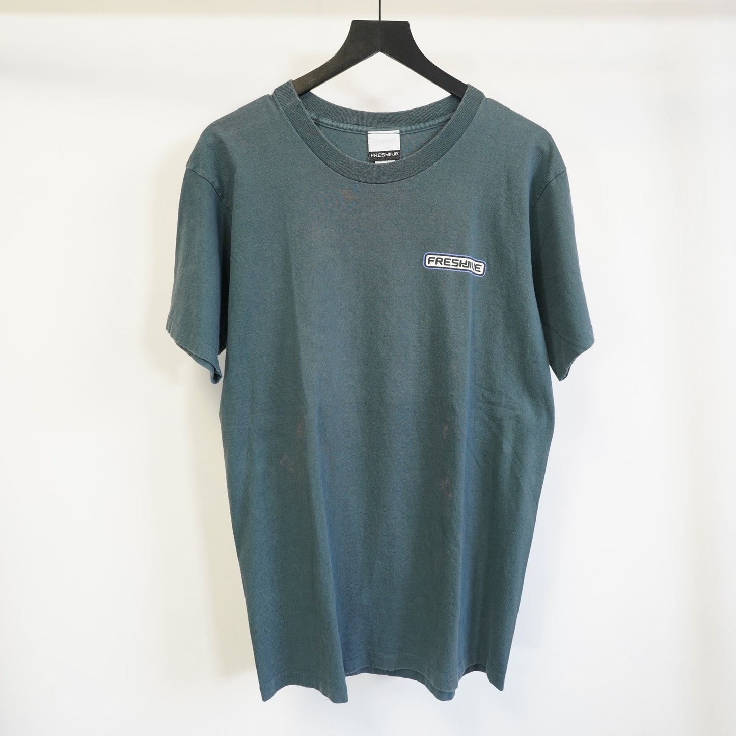 (L) Vintage Fresh Jive 90s Streetwear Skate T-Shirt Men's L Blue Made in USA