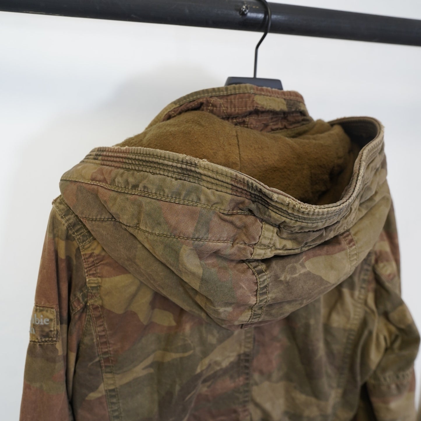 (XL) Vintage Abercrombie & Fitch Redfield Camo Military Jacket Men's XL Utility