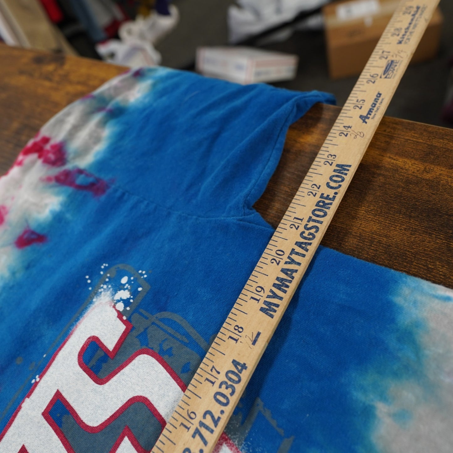 (L) Vintage New York Giants Tie Dye Team NFL T-Shirt Men's L NY Blue Y2K Football