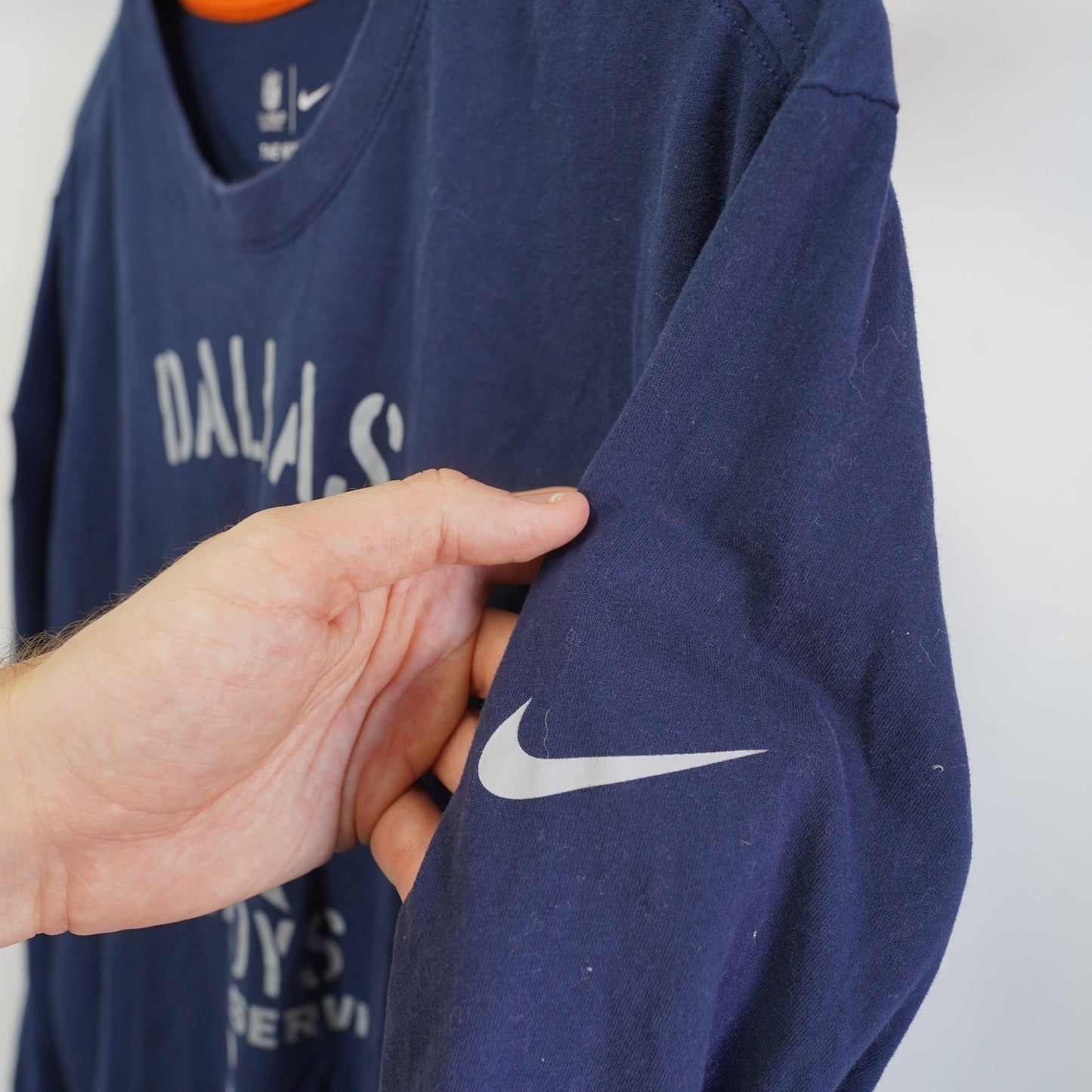 (XL) Dallas Cowboys Nike Salute to Service Military Longsleeve T-Shirt Men's XL Blue