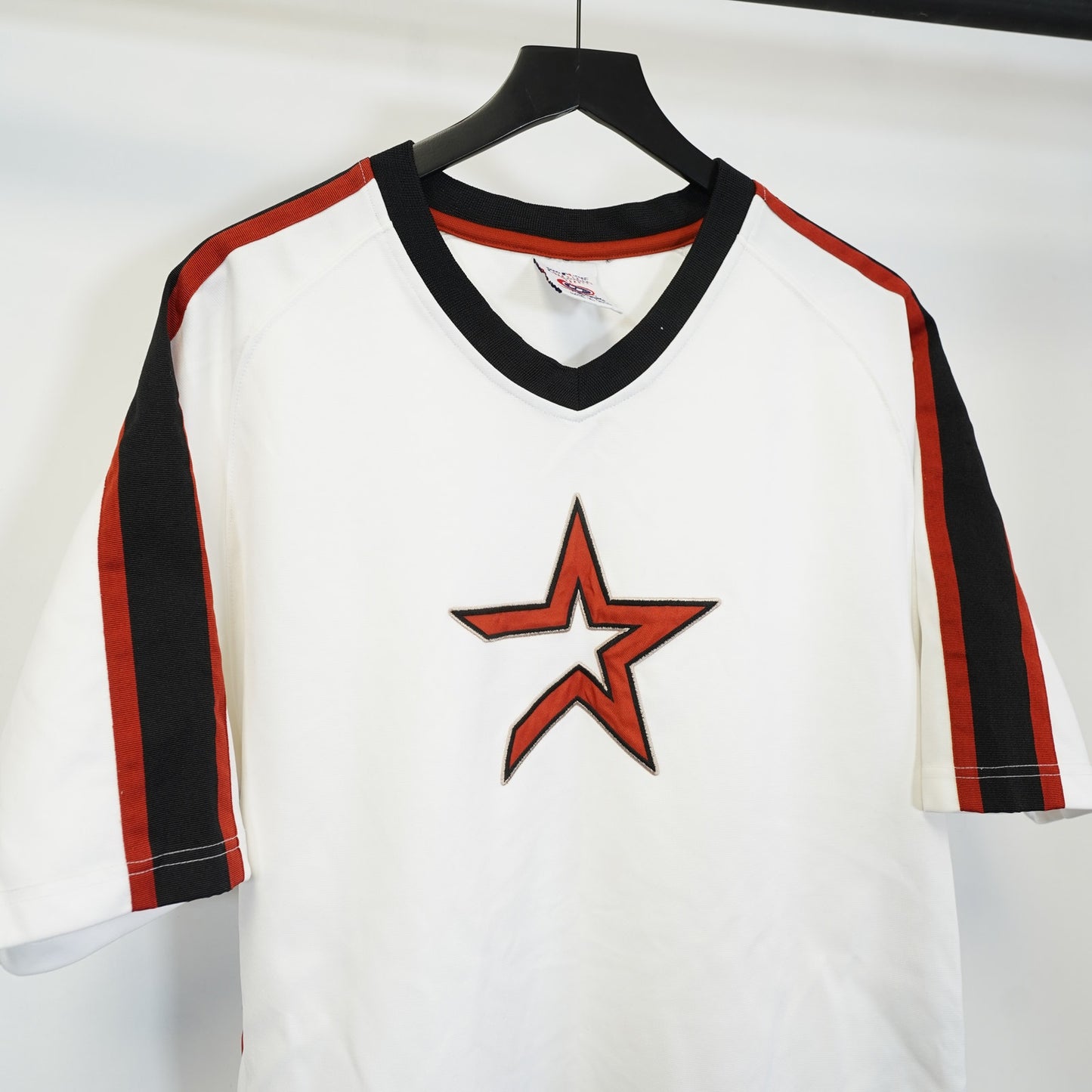 (XL) Vintage Houston Astros Sewn True Fan 2000s Baseball Jersey Men's XL White Y2K
