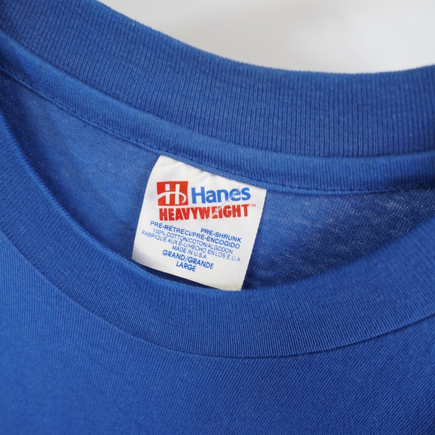 (L) Vintage New York Islanders 90s Single Stitch Hockey T-Shirt Men's L Blue Retro
