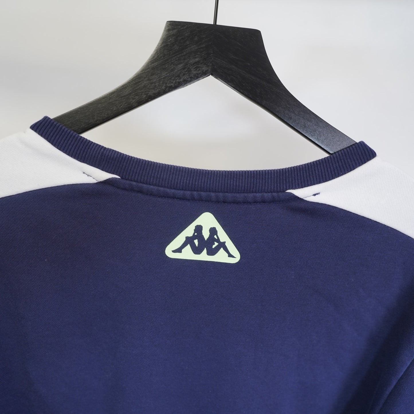 (XL) Kappa Italia Crewneck Sweatshirt Men's XL Navy Blue White Big Logo Streetwear