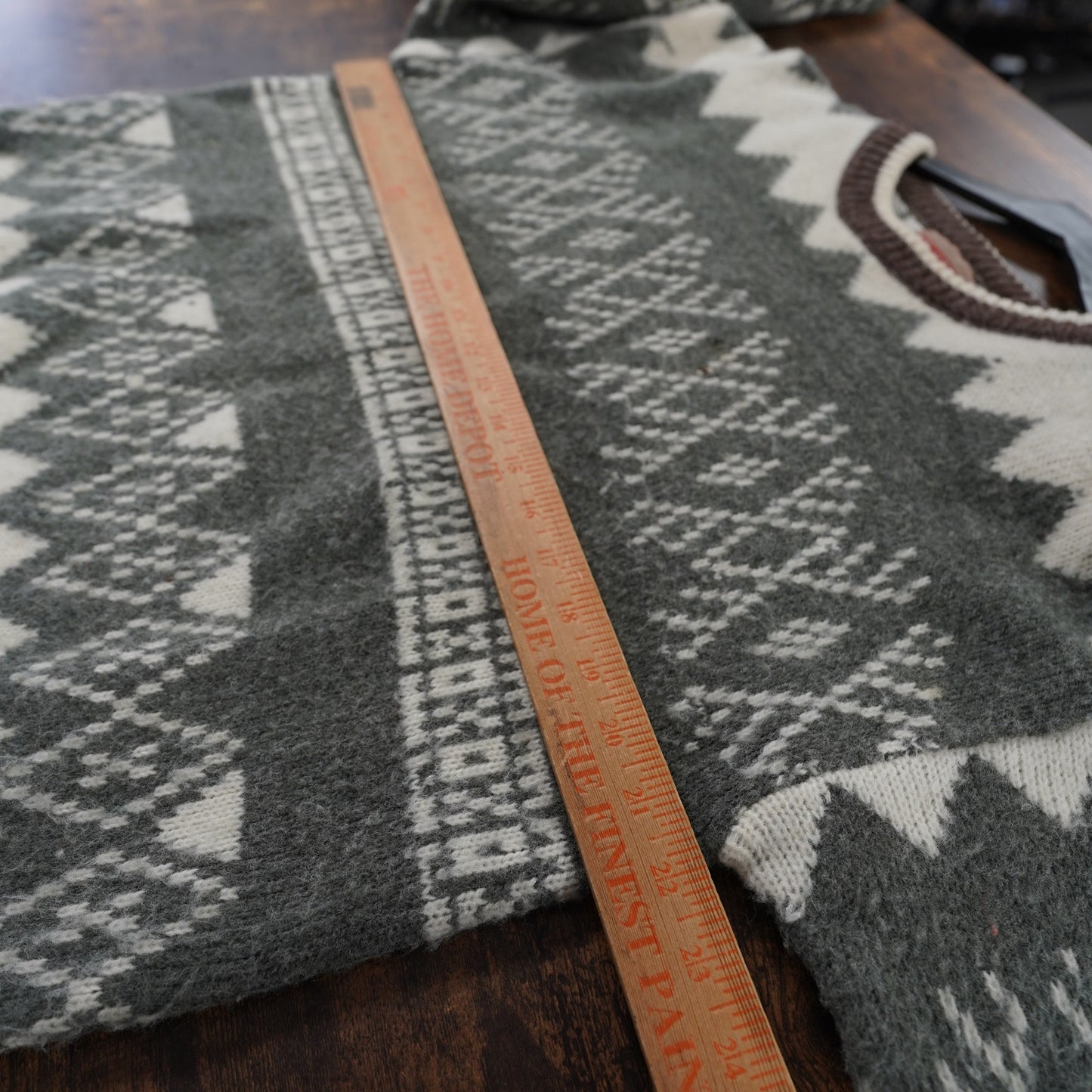 (L) Vintage Mandatory Provisions Knit Aztec Sweater Men's L 90s Southwestern Festive