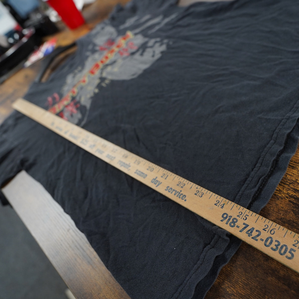 (M) Vintage Bruce Lee Y2K Dirty Boxing MMA Karate T-Shirt Men's M Black 2000s