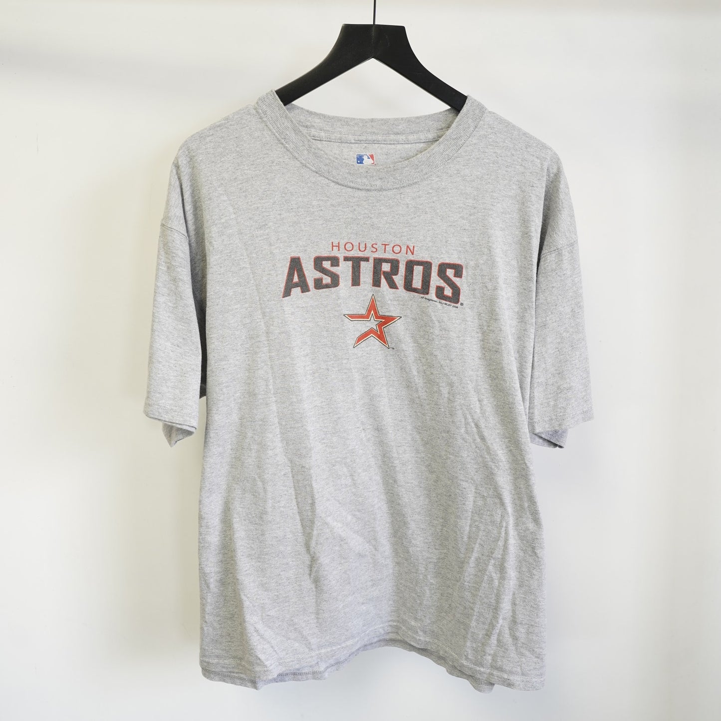 (XL) Vintage Houston Astros Y2K Baseball T-Shirt Men's XL Gray 2000s Retro