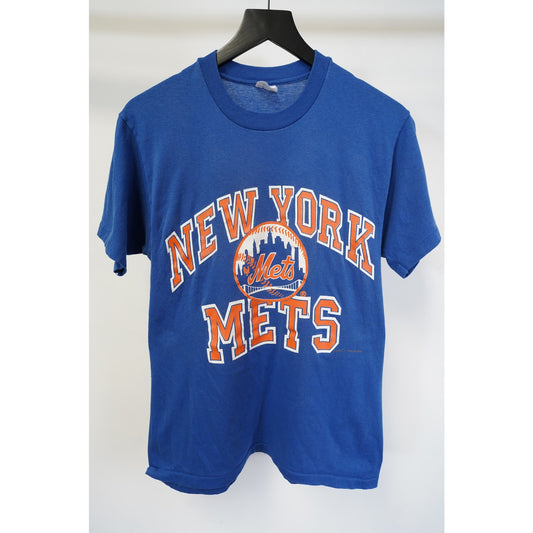 Men's S Vtg 1988 New York Mets Single Stitch Baseball T-Shirt MLB