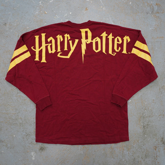 (S) Harry Potter Spirit Jersey Wizardly World Universal Studios Unisex S Oversize