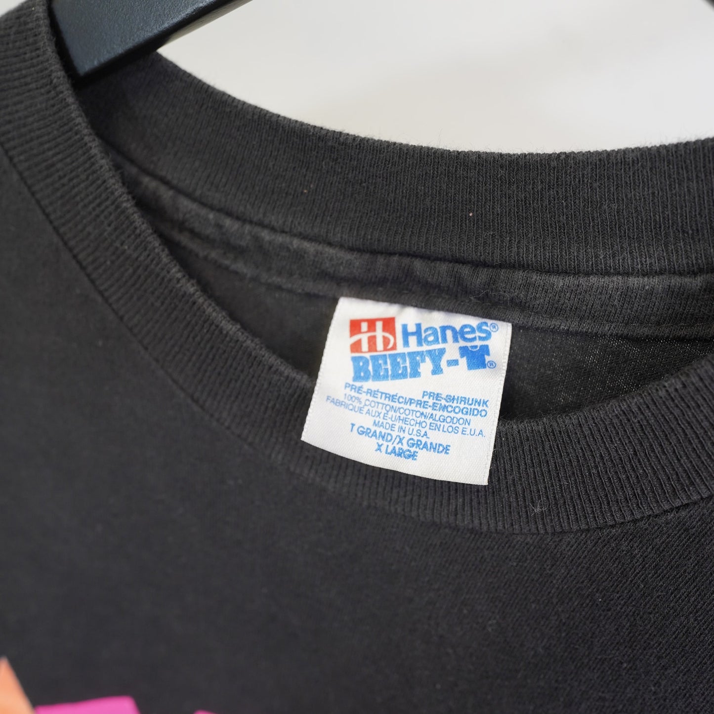 (XL) Vintage Flash Drive 90s Computer Technology Microchip T-Shirt Men's XL Black