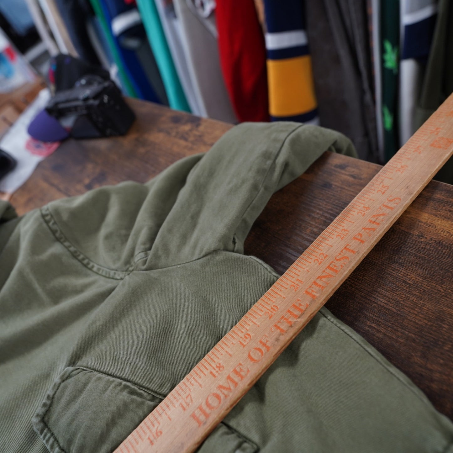 (Women's M) Vintage Abercrombie & Fitch Military Jacket Sherpa Lined Women's M Green Y2K