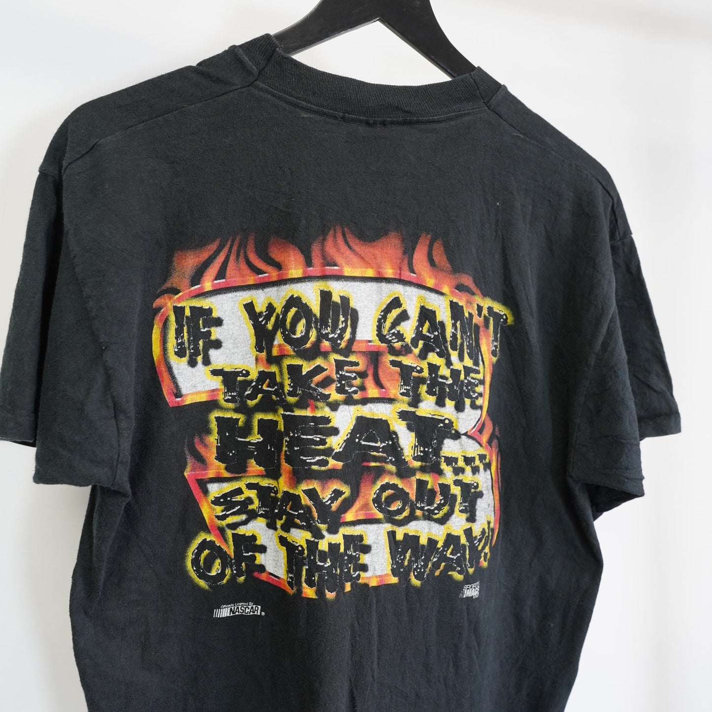 (L) Vintage Dale Earnhardt Sr. Nascar T-Shirt Men's L Competitors View Black Racing