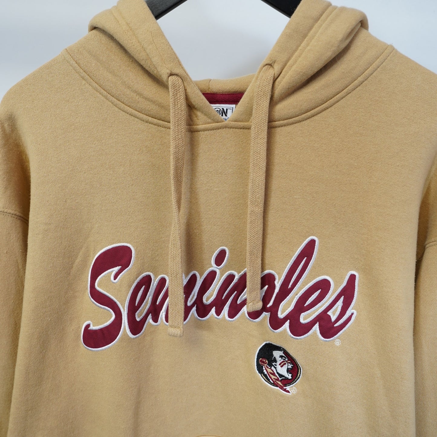 (L) Florida State Seminoles Majestic Gold Hoodie Men's L FSU Section 101 Sewn Jacket