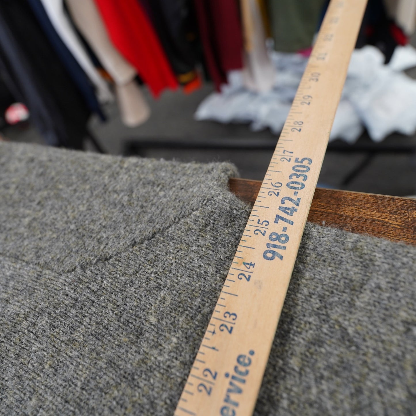 (XL) Vintage Polo Ralph Lauren 100% Wool Knitted Cardigan Sweater Men's XL Gray