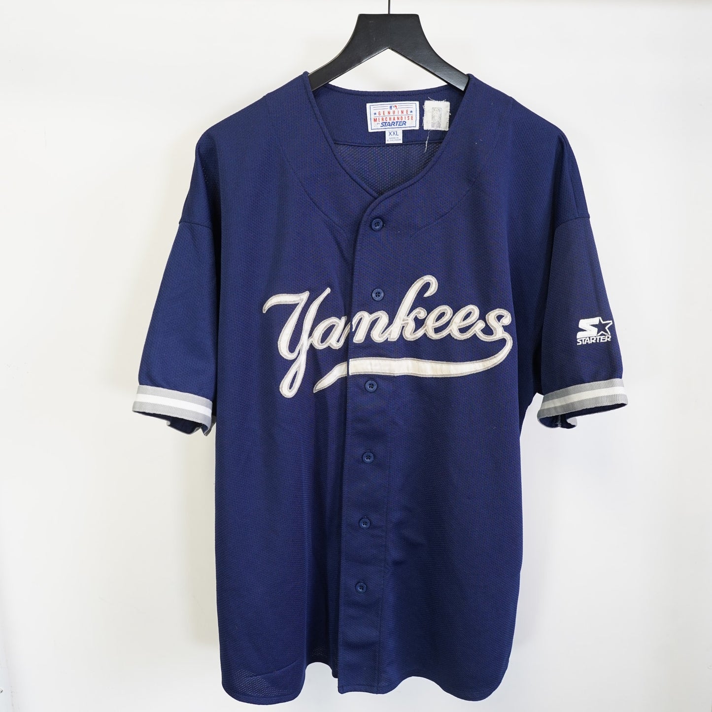 (2XL) Vintage New York Yankees Starter Baseball Jersey #24 Tino Martinez Men's 2XL MLB