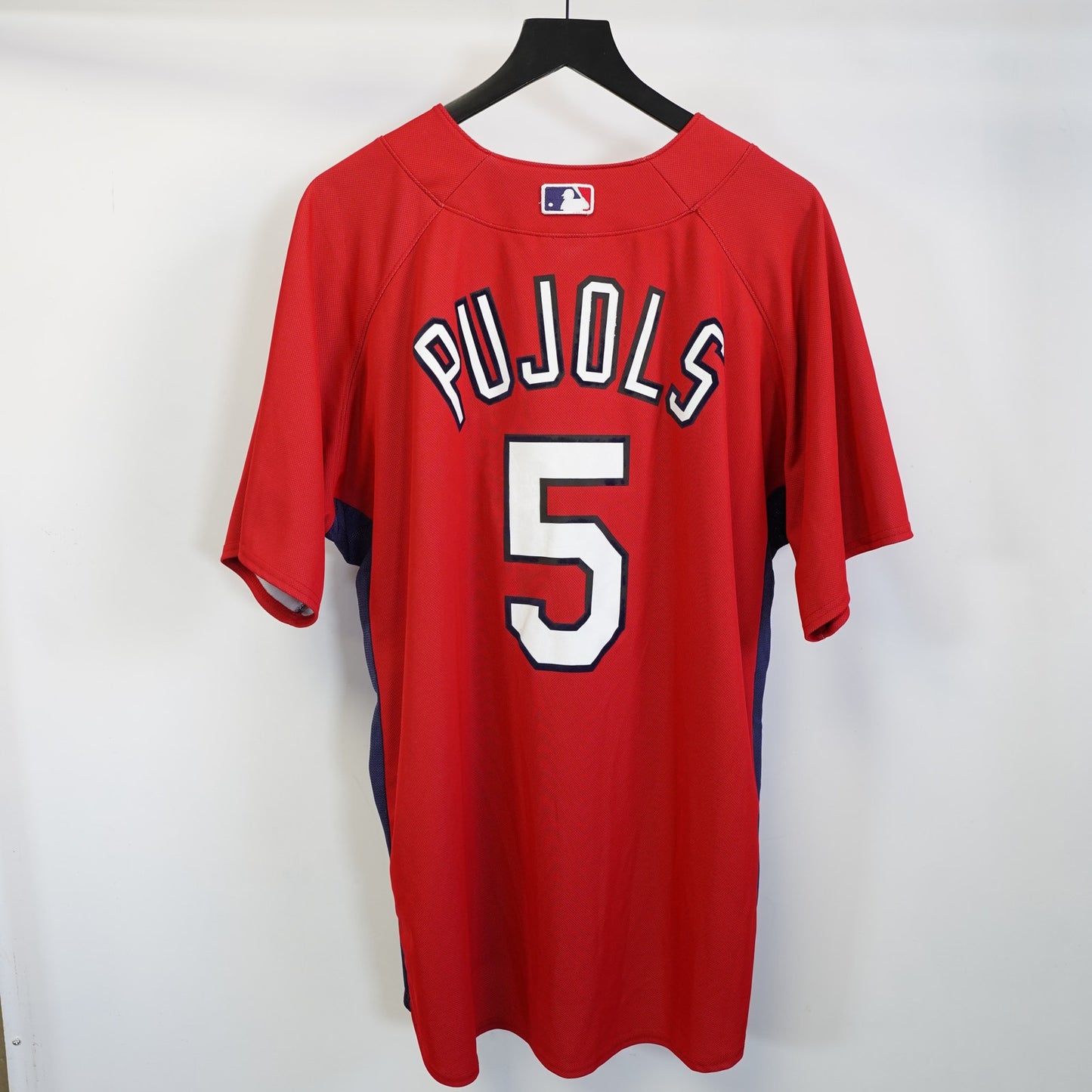 (XXL) St. Louis Cardinals Albert Pujols Majestic Authentic Jersey Red MLB