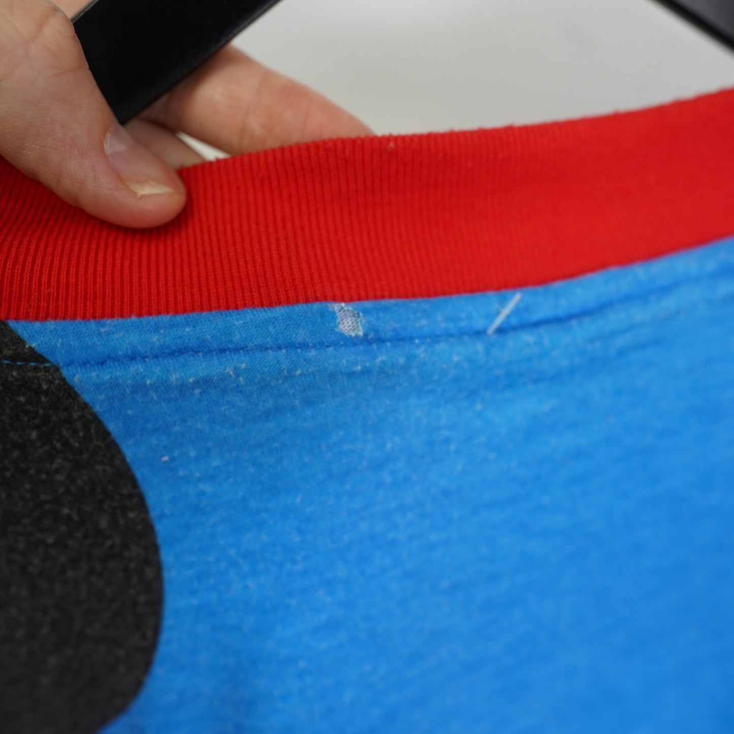 (L) Vintage Mickey & Co Minnie Mouse Disney Reversible Jacket Men's L AOP 90s Blue