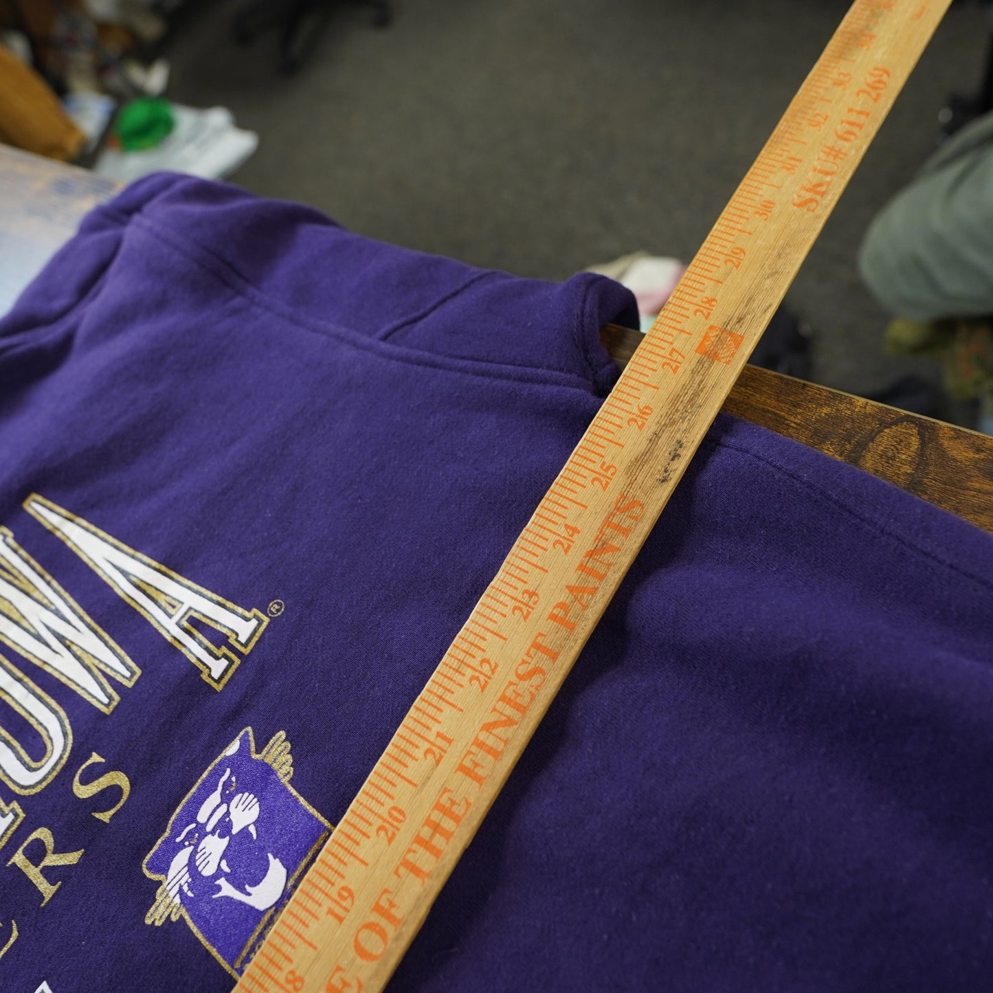 (XL) Vintage Northern Iowa Panthers Galt Sweatshirt Men's XL Purple Crewneck