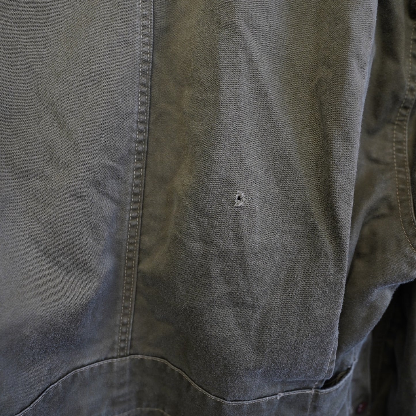 (M) True Vintage Duxbak Montana Cloth Field Jacket Chore Coat Men's M Green Hunting