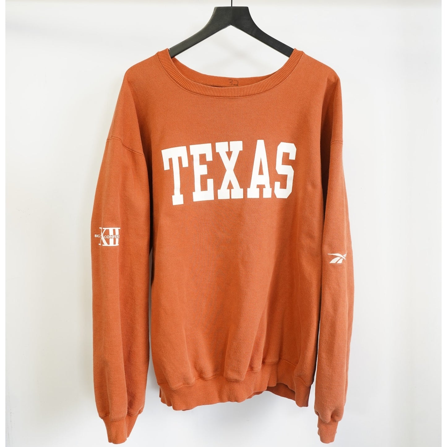 (XXL) Vintage Texas Longhorns 90s Reebok Crewneck Sweatshirt Men's XXL Football Orange