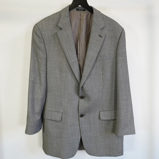 (L) Sz. 42 Ralph Lauren Mens Wool Suit Jacket Birdseye Gray Sportscoat Blazer