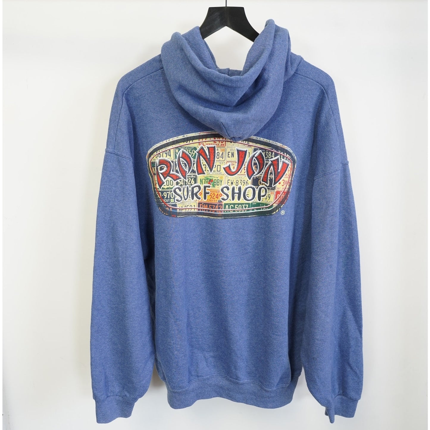 (XXL) Vintage Ron Jon Surf Shop Y2K Hoodie Men's XXL Blue Skater Surfer Retro 2000s