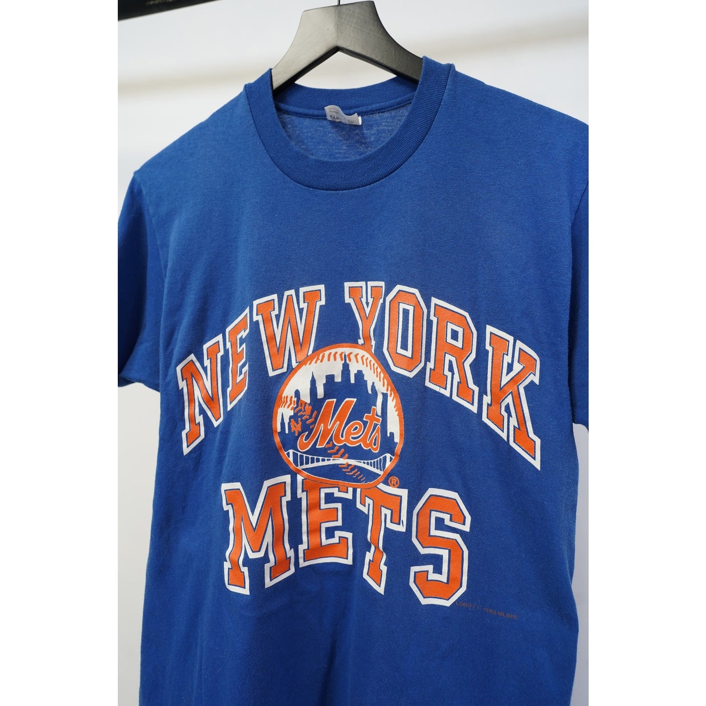 Men's S Vtg 1988 New York Mets Single Stitch Baseball T-Shirt MLB