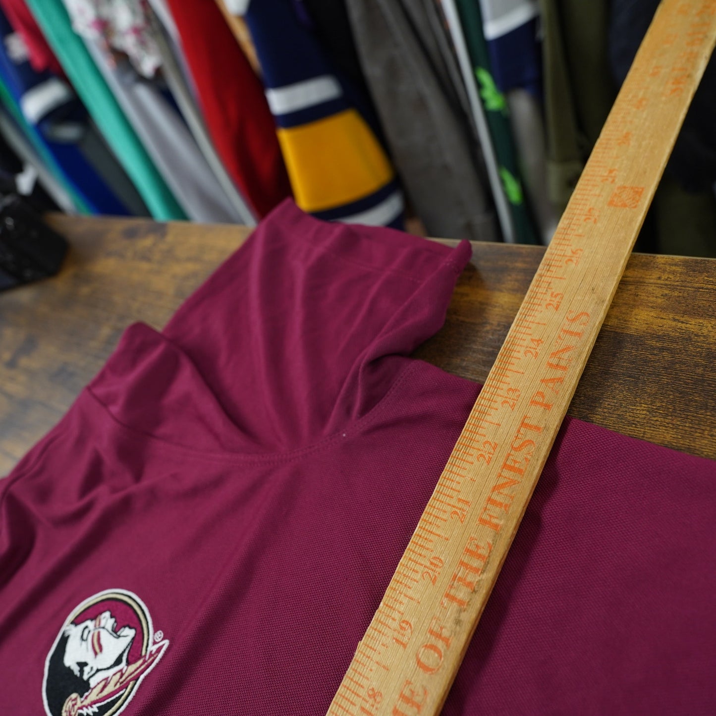 (L) Vintage Florida State Seminoles Nike Dri-Fit Polo Shirt Men's L Red FSU