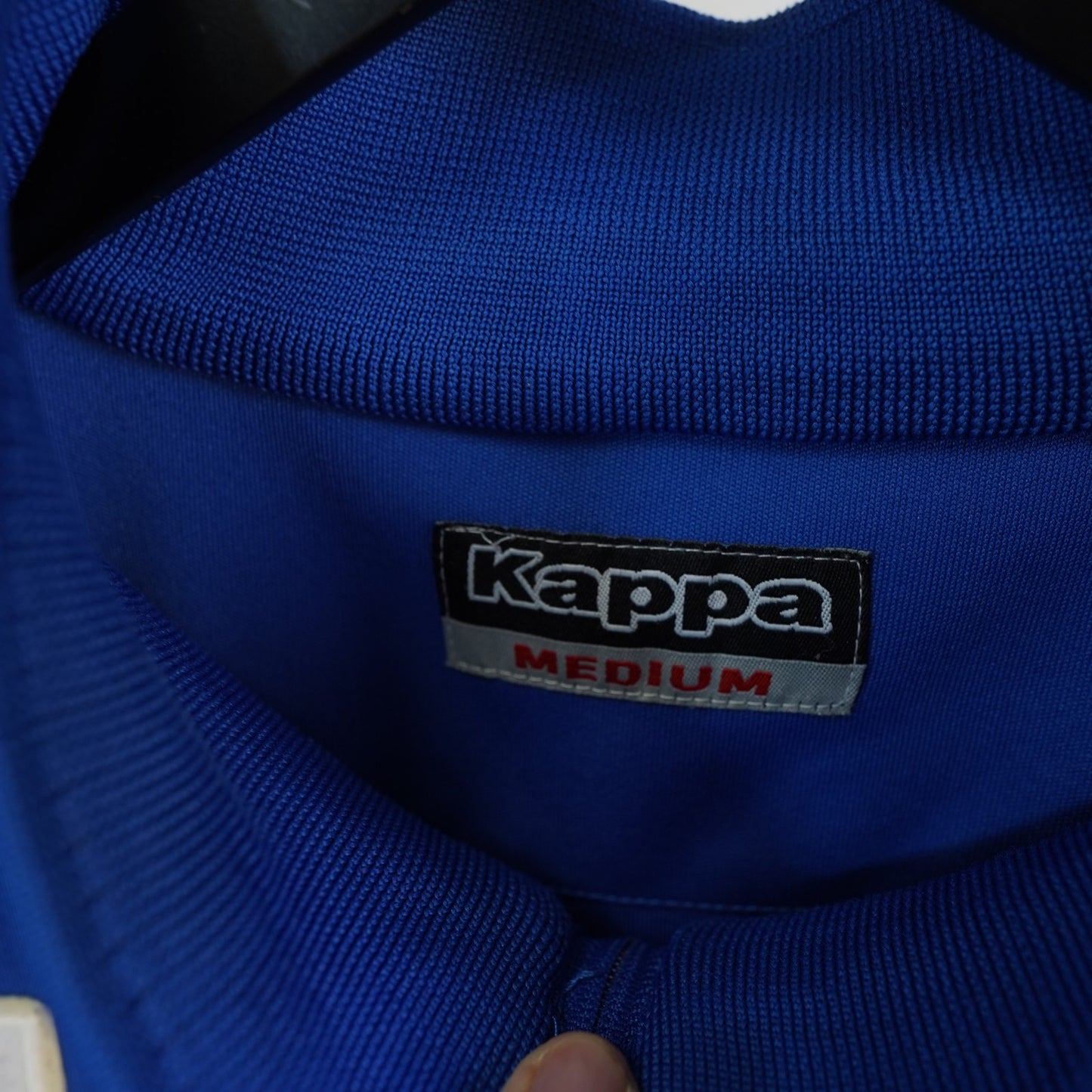 (L) Chelsea FC Sewn Kappa Soccer Track Jacket Men's L Blue Football Premier League