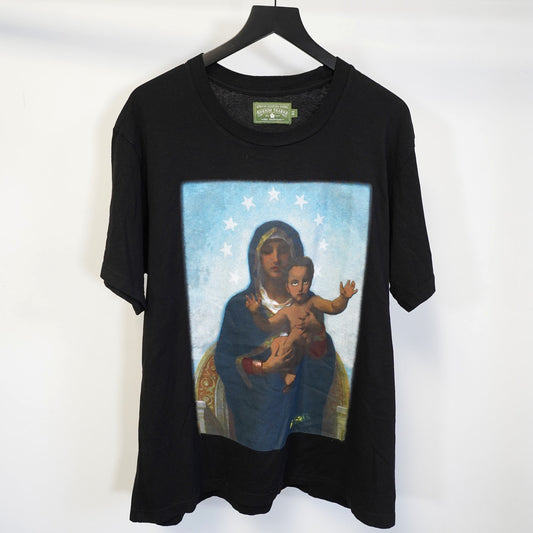 (XL) Denim Tears Tremaine Emory Black Madonna Virgin Mary Jesus T-Shirt Men's XL