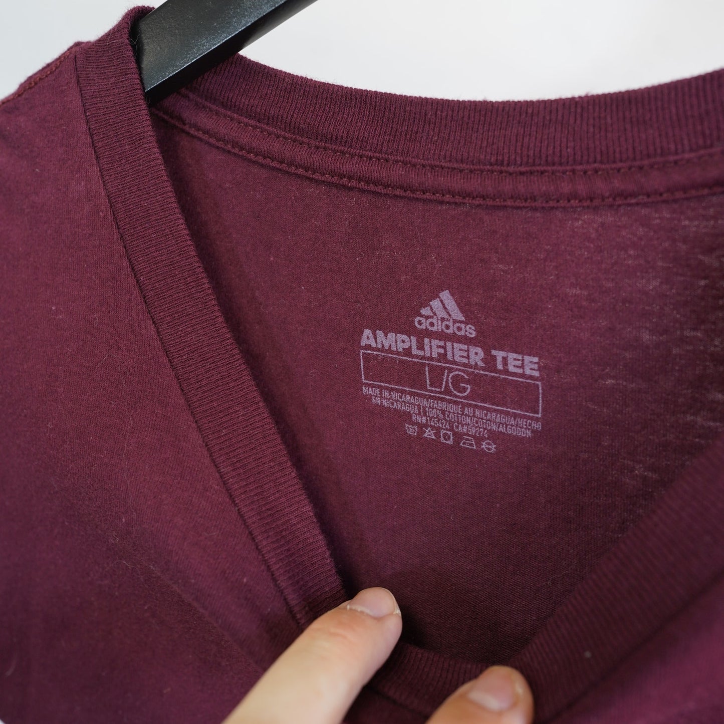 (L) Adidas Texas A&M Aggies Football T-Shirt Men's L Maroon ATM Retro