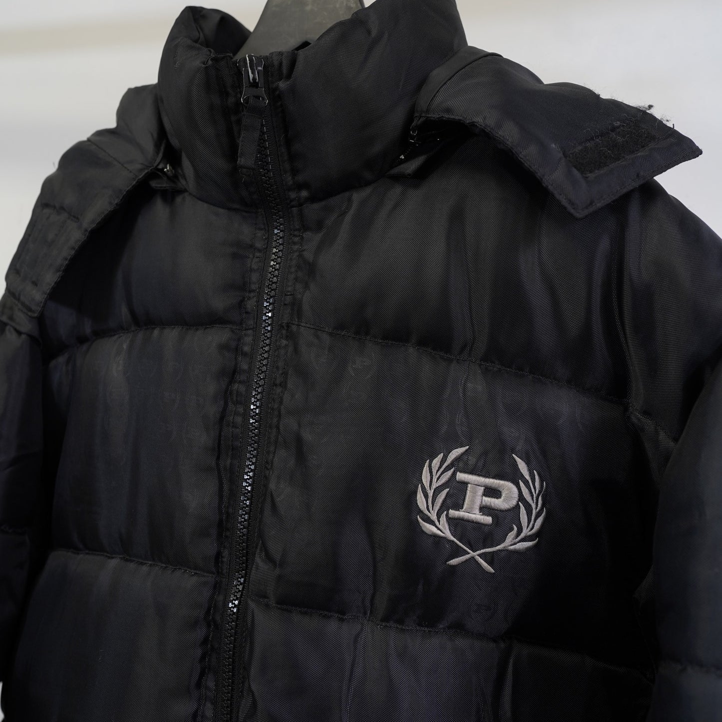 (M) Phat Farm Classics Puffer Jacket Heavy Winter Parka Coat Hip Hop Y2K