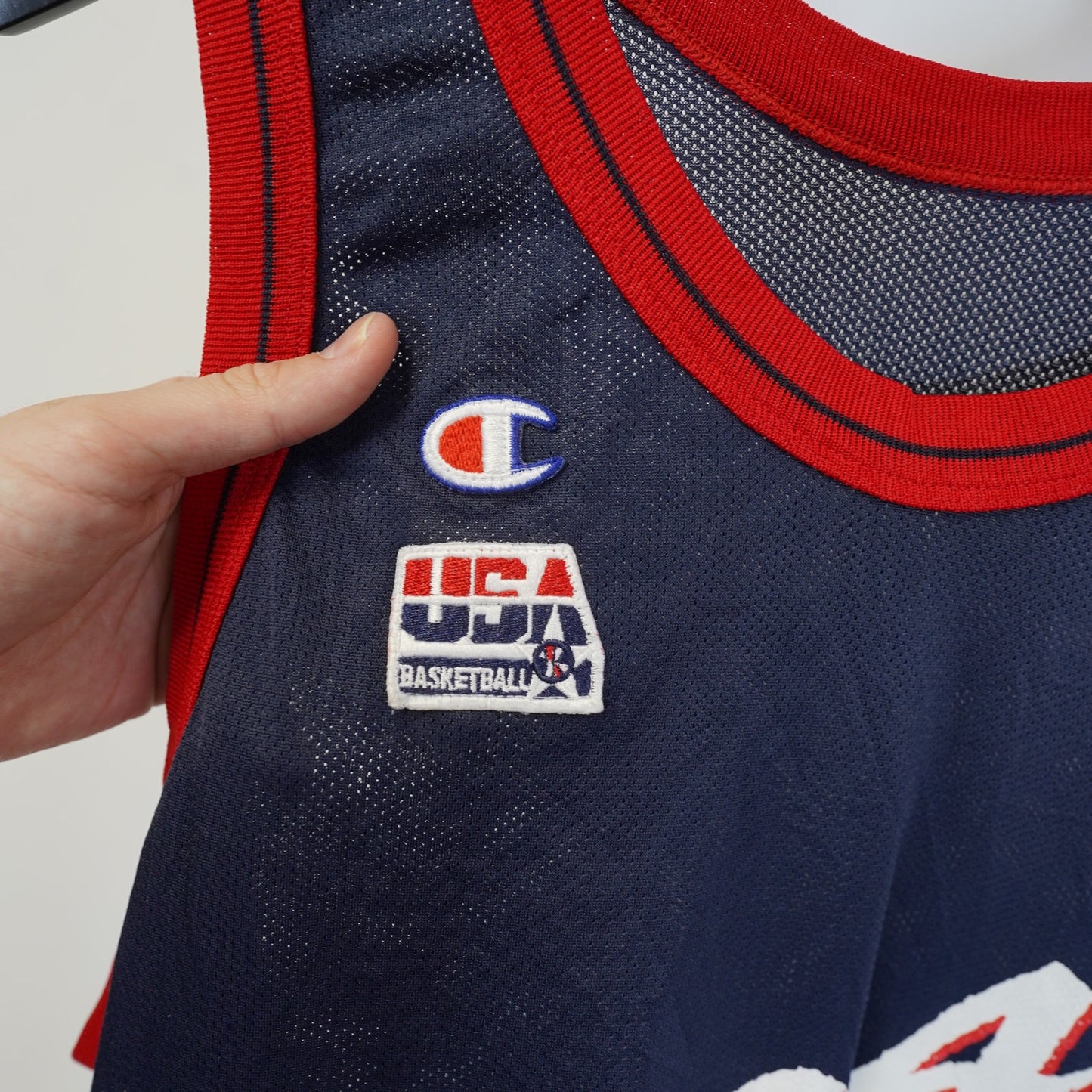 (XL) Vintage Champion Grant Hill Olympic Dream Team Basketball Jersey Men's XL Sz. 48