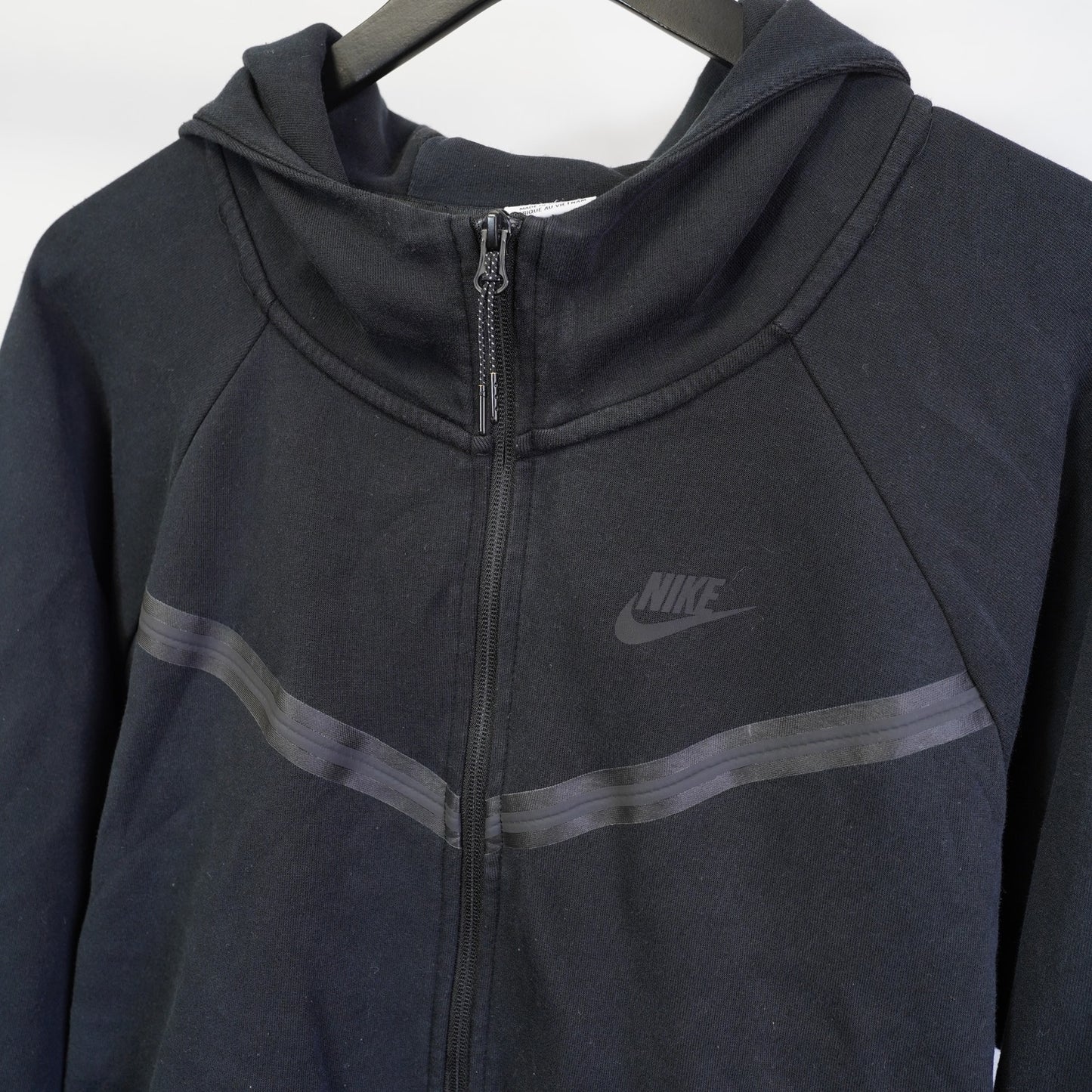 (XXL) Nike Tech Fleece Windrunner Full Zip Black Hoodie Men's 2XL Sportswear