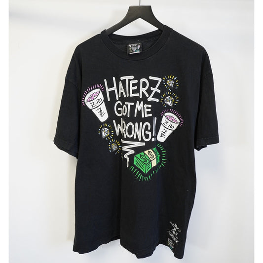 (XXL) Vtg Haterz Got Me Wrong Z-Ro Houston Rap T-Shirt Men's XXL SUC 2000s Hip Hop Y2K
