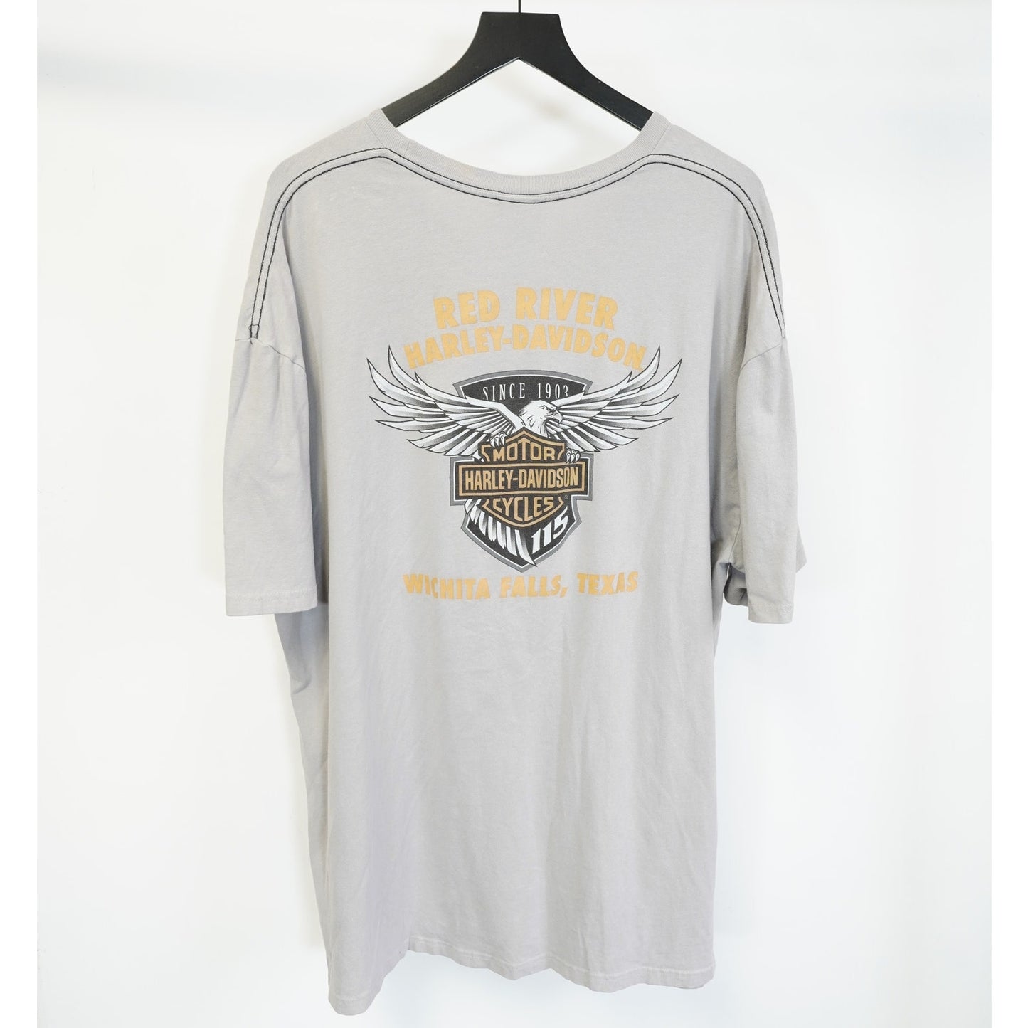 (XXL) Harley Davidson Motorcycles Texas Eagle Biker T-Shirt Men's XXL Motorcycle