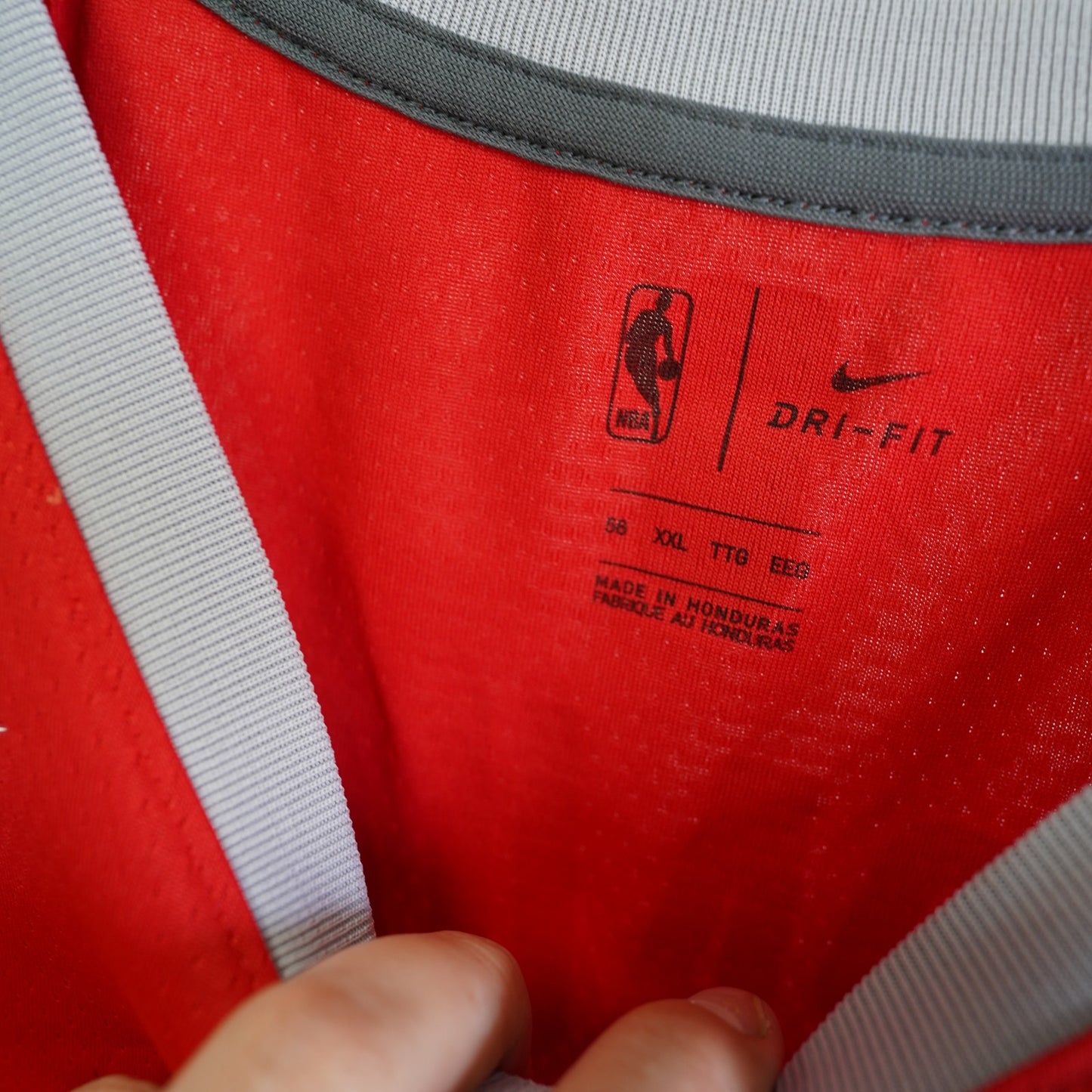 (2XL) Vintage Chris Paul Nike Houston Rockets Basketball Jersey Men's 2XL Red Retro