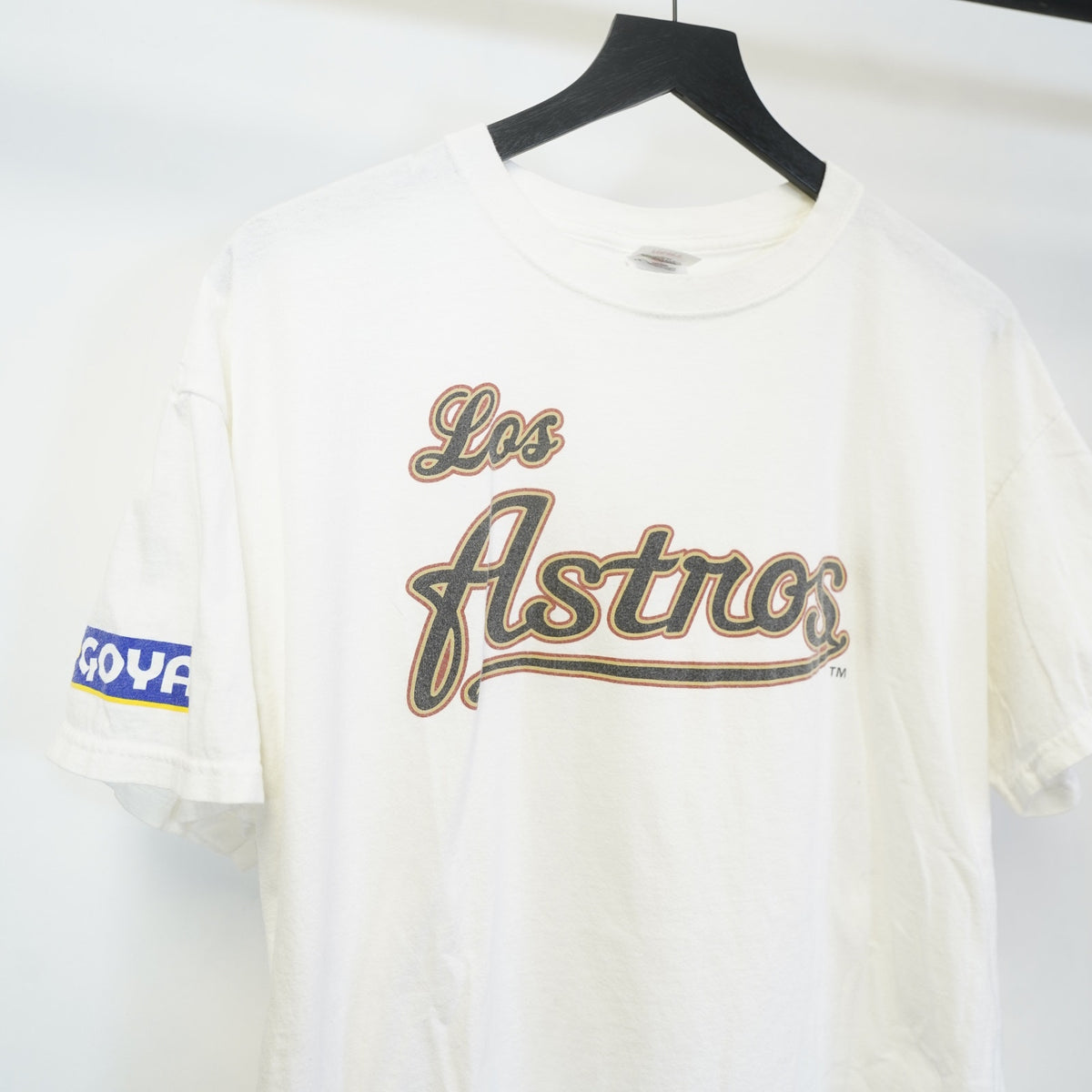 (XL) Vintage Houston Los Astros Y2K Promo Baseball T-Shirt Men's XL 2000s White