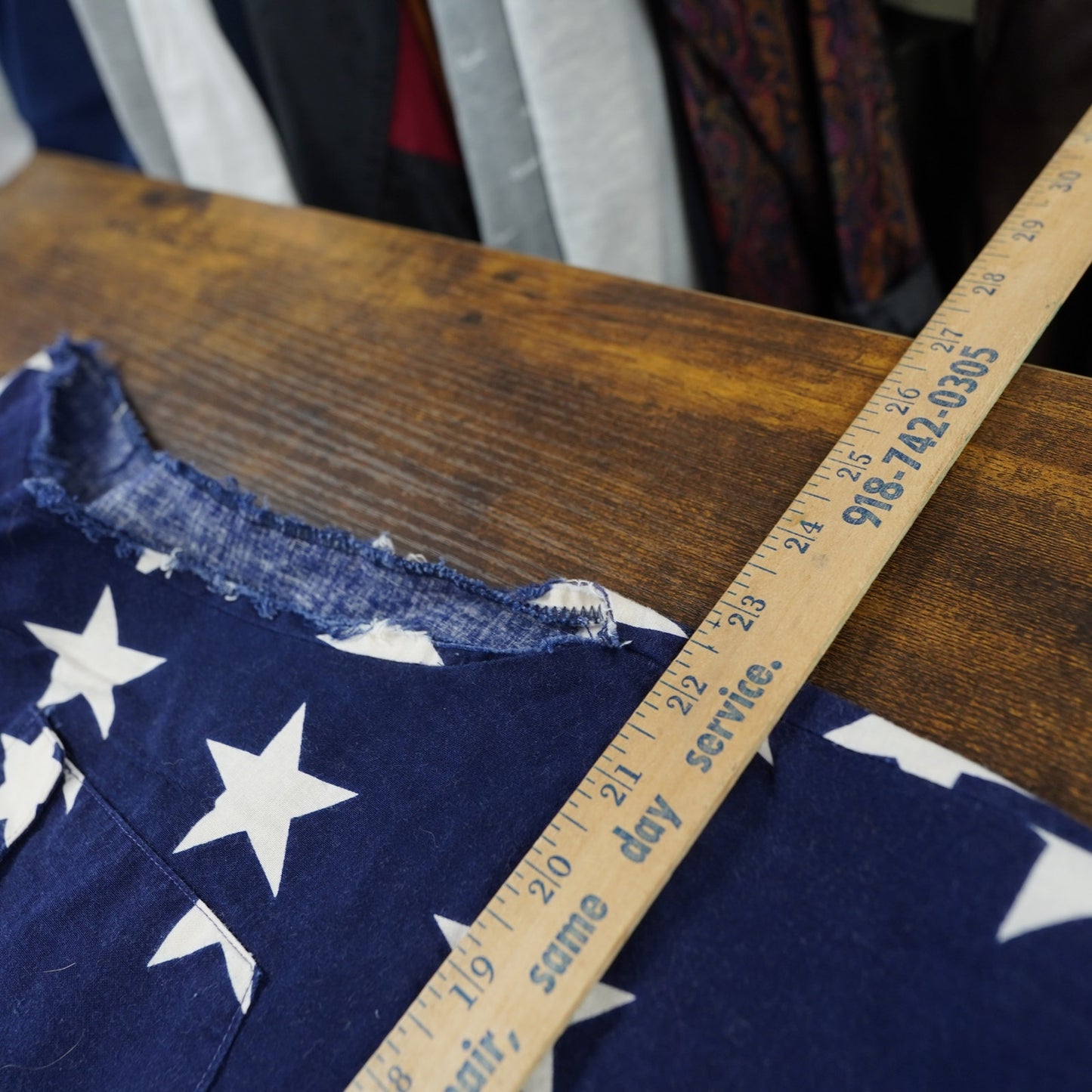 (L) Vintage Brooks & Dunn Pearl Snap American Flag Star Vest Men's L 90s Western