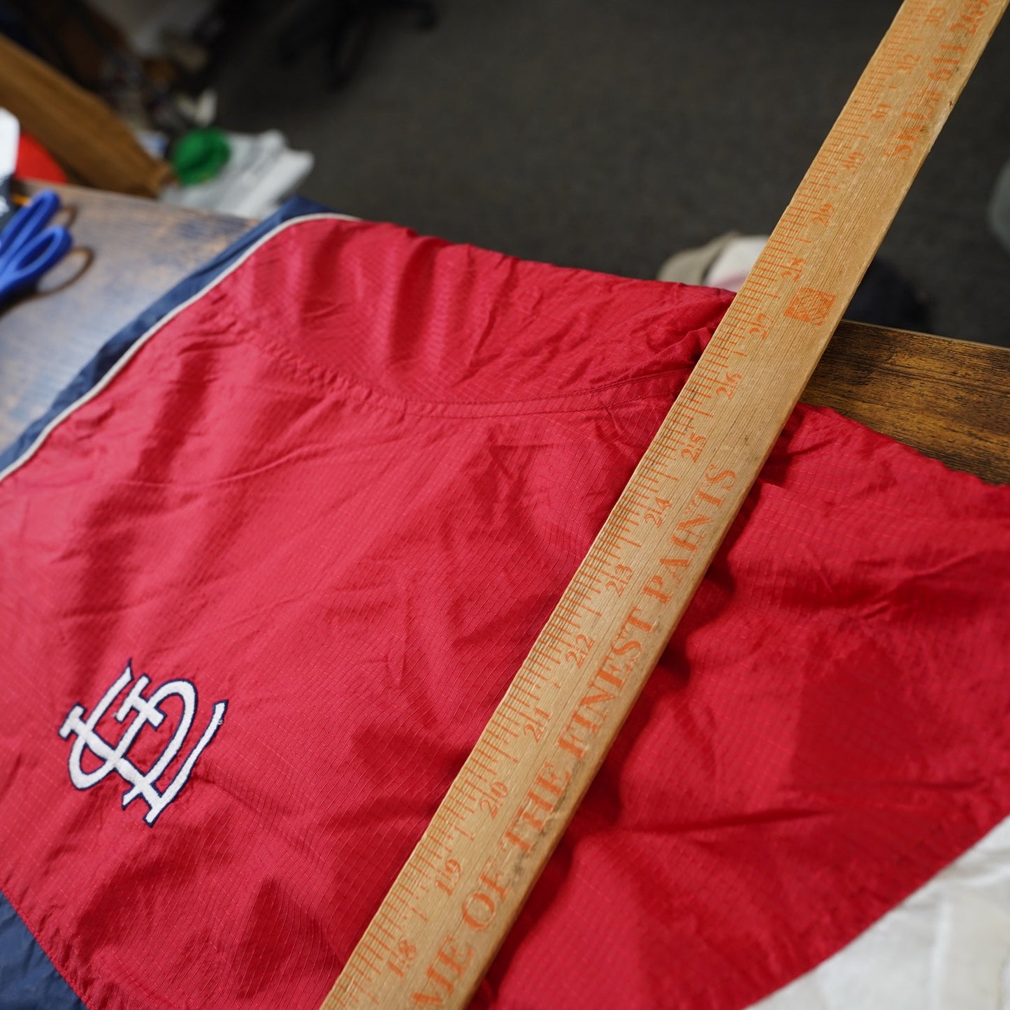 (XL) Vintage Starter St. Louis Cardinals Baseball Windbreaker Men's XL 90s Red Sewn