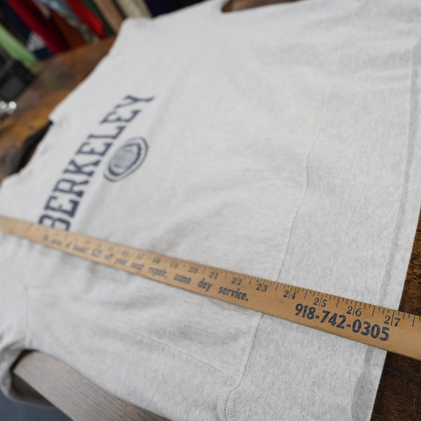(L) University of California Berkley Champion Reverse Weave Mens L Heather Gray Bears