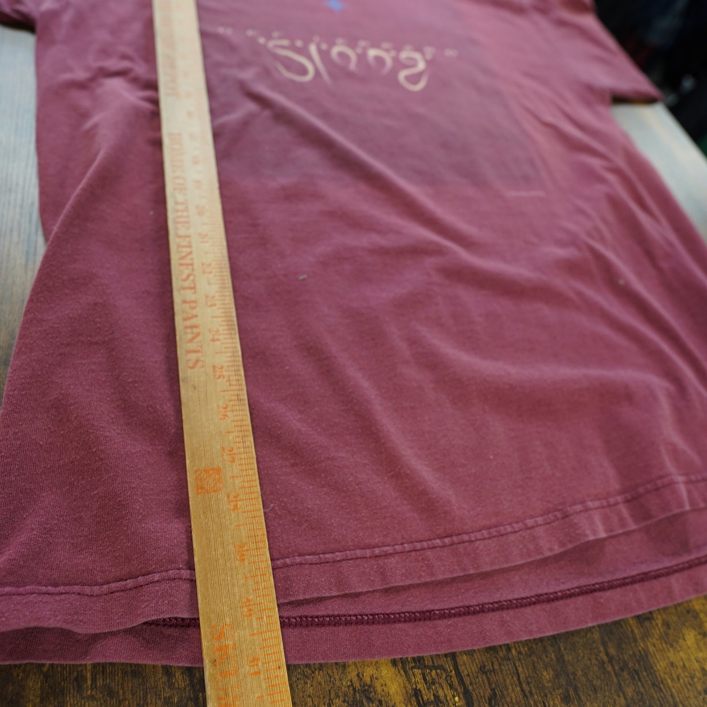 (XL) Vintage 1996 Def Leppard Slang Tour T-Shirt Men's XL Rock Band Tee Red Tultex