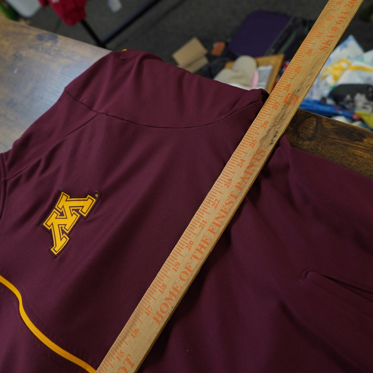 (XL) Nike Minnesota Golden Gophers Dri Fit Full Zip Track Jacket Men's XL Red